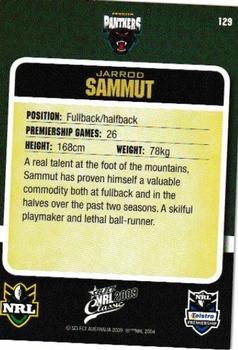 2009 Select Classic #129 Jarrod Sammut Back